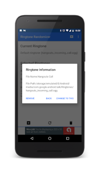 Скачать Ringtone Randomizer Персонализация для Андроид скриншот 2