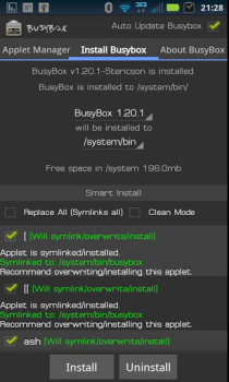 Скачать BusyBox Инструменты для Андроид скриншот 4