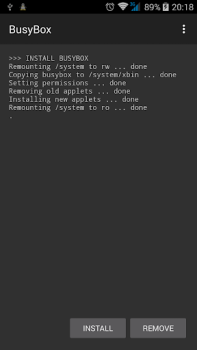 Скачать BusyBox Инструменты для Андроид скриншот 2