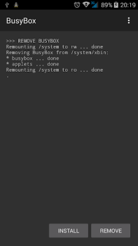 Скачать BusyBox Инструменты для Андроид скриншот 3