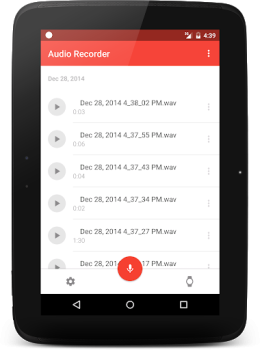 Скачать Wear Audio Recorder Музыка и аудио для Андроид скриншот 6