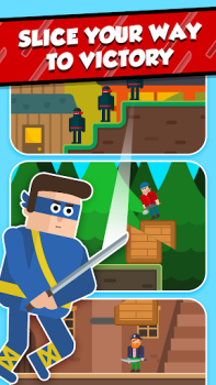 Скачать Mr Ninja - Slicey Puzzles Головоломки для Андроид скриншот 4