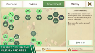 Скачать Rebel Inc. Симуляторы для Андроид скриншот 6