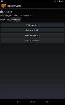 Скачать PocketInvEditor Инструменты для Андроид скриншот 5