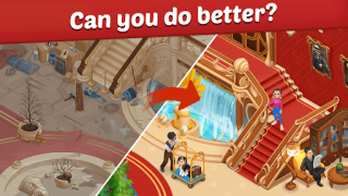 Скачать Family Hotel: love & match-3 Головоломки для Андроид скриншот 4