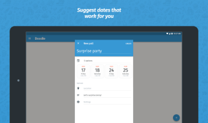 Скачать Doodle - планирование встреч Работа для Андроид скриншот 7