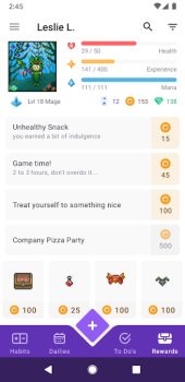 Скачать Habitica: Gamify your Tasks Работа для Андроид скриншот 3