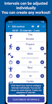Скачать Интервальный Таймер для HIIT Здоровье и фитнес для Андроид скриншот 6