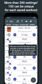 Скачать Интервальный Таймер для HIIT Здоровье и фитнес для Андроид скриншот 7