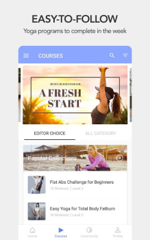 Скачать Daily Yoga (Ежедневная йога) Здоровье и фитнес для Андроид скриншот 3