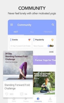 Скачать Daily Yoga (Ежедневная йога) Здоровье и фитнес для Андроид скриншот 6