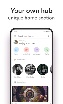 Скачать Retro Music Player Музыка и аудио для Андроид скриншот 2