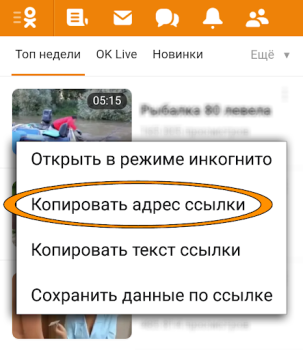 Скачать OK.ru Загрузка видео - Скачать Развлечения для Андроид скриншот 2