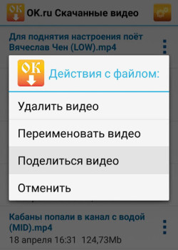 Скачать OK.ru Загрузка видео - Скачать Развлечения для Андроид скриншот 7