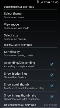 Скачать AndroZip File Manager Инструменты для Андроид скриншот 2