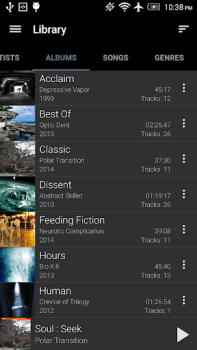 Скачать GoneMAD Music Player (Trial) Музыка и аудио для Андроид скриншот 3