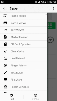 Скачать Zipper - File Management Инструменты для Андроид скриншот 3