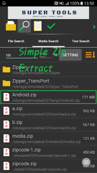 Скачать Zipper - File Management Инструменты для Андроид скриншот 6
