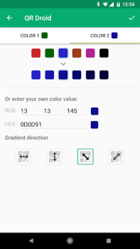 Скачать QR Droid Code Scanner Работа для Андроид скриншот 6