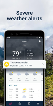 Скачать WeatherPro: прогноз и радар Погода для Андроид скриншот 4