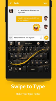 Скачать GO Keyboard Инструменты для Андроид скриншот 7