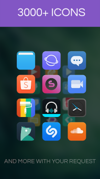 Скачать MyUI 5 - Icon Pack Персонализация для Андроид скриншот 2
