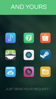Скачать MyUI 5 - Icon Pack Персонализация для Андроид скриншот 6
