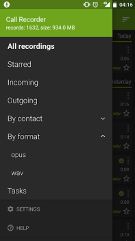 Скачать Call Recorder - SKVALEX Инструменты для Андроид скриншот 2
