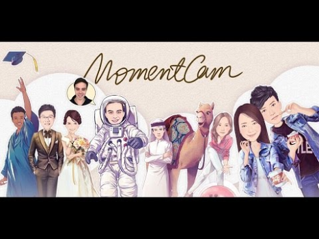 Скачать MomentCam Карикатуры и Стикеры Фотография для Андроид скриншот 4