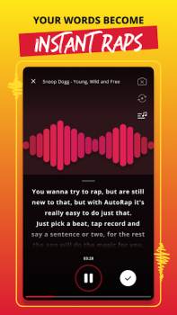 Скачать AutoRap by Smule Музыка и аудио для Андроид скриншот 3