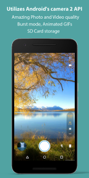 Скачать Footej Camera 2 - PRO HD CAM Фотография для Андроид скриншот 3