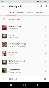 Скачать Phonograph Music Player Музыка и аудио для Андроид скриншот 4
