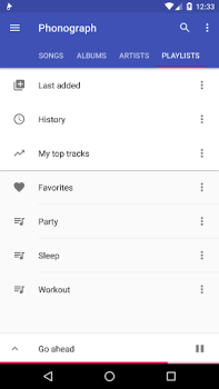 Скачать Phonograph Music Player Музыка и аудио для Андроид скриншот 6