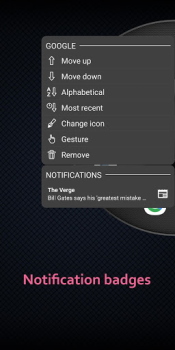 Скачать Wheel Launcher - sidebar Инструменты для Андроид скриншот 4
