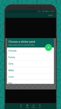 Скачать Wemoji - WhatsApp Sticker Make Связь для Андроид скриншот 5