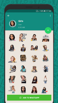 Скачать Wemoji - WhatsApp Sticker Make Связь для Андроид скриншот 7