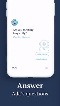 Скачать Ada – check your health Медицина для Андроид скриншот 2