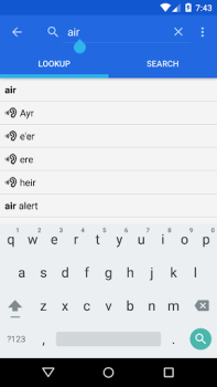 Скачать Dictionary - WordWeb Образование для Андроид скриншот 2