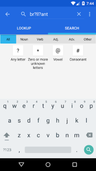 Скачать Dictionary - WordWeb Образование для Андроид скриншот 3