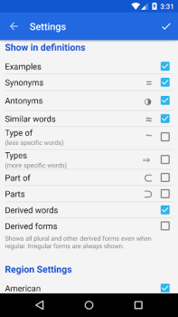 Скачать Dictionary - WordWeb Образование для Андроид скриншот 4