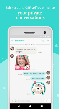 Скачать Between - Private Couples App Социальные для Андроид скриншот 3