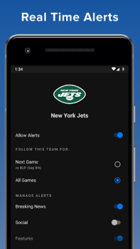 Скачать theScore: Sports News & Scores Спорт для Андроид скриншот 6