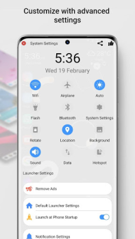 Launcher for Galaxy S23 style