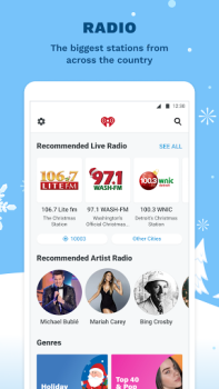 Скачать iHeart: Radio, Podcasts, Music Музыка и аудио для Андроид скриншот 4
