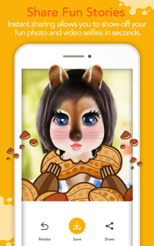 Скачать YouCam Fun - делай селфи с жив Фотография для Андроид скриншот 3