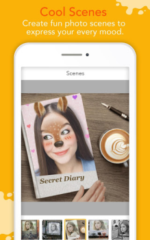 Скачать YouCam Fun - делай селфи с жив Фотография для Андроид скриншот 5