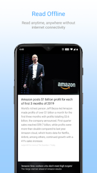 Скачать Inshorts - News in 60 words Новости и журналы для Андроид скриншот 2