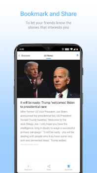Скачать Inshorts - News in 60 words Новости и журналы для Андроид скриншот 7