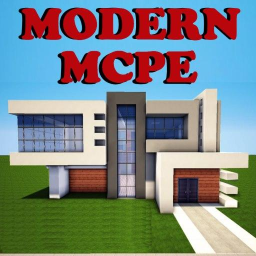 Логотип Modern Houses for Minecraft ★