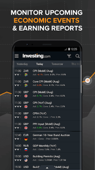 Скачать Investing.com: биржа и акции Финансы для Андроид скриншот 4